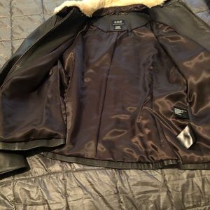 Women leather jacket